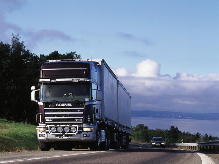  Scania R164L 480 6x4 Topline 1995 года  (фото 1 из 2)
